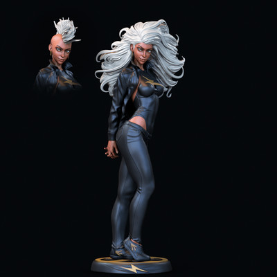Storm v2 - CA 3D Studios Studios Miniatures Resin DND RPG Tabletop Display Game
