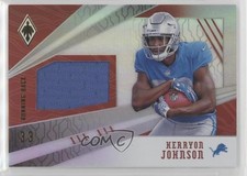 2018 Panini Phoenix RPS Memorabilia 45/100 Kerryon Johnson #20 et6