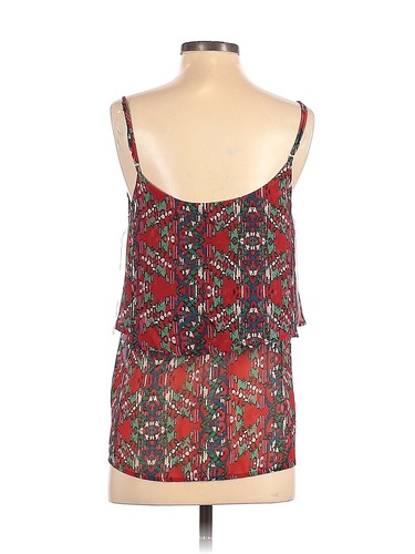 Everly Women Red Sleeveless Blouse S - Picture 2 of 2