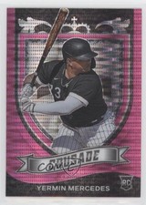 2021 Panini Chronicles Crusade Pink Pulsar Prizm Yermin Mercedes #16 00em