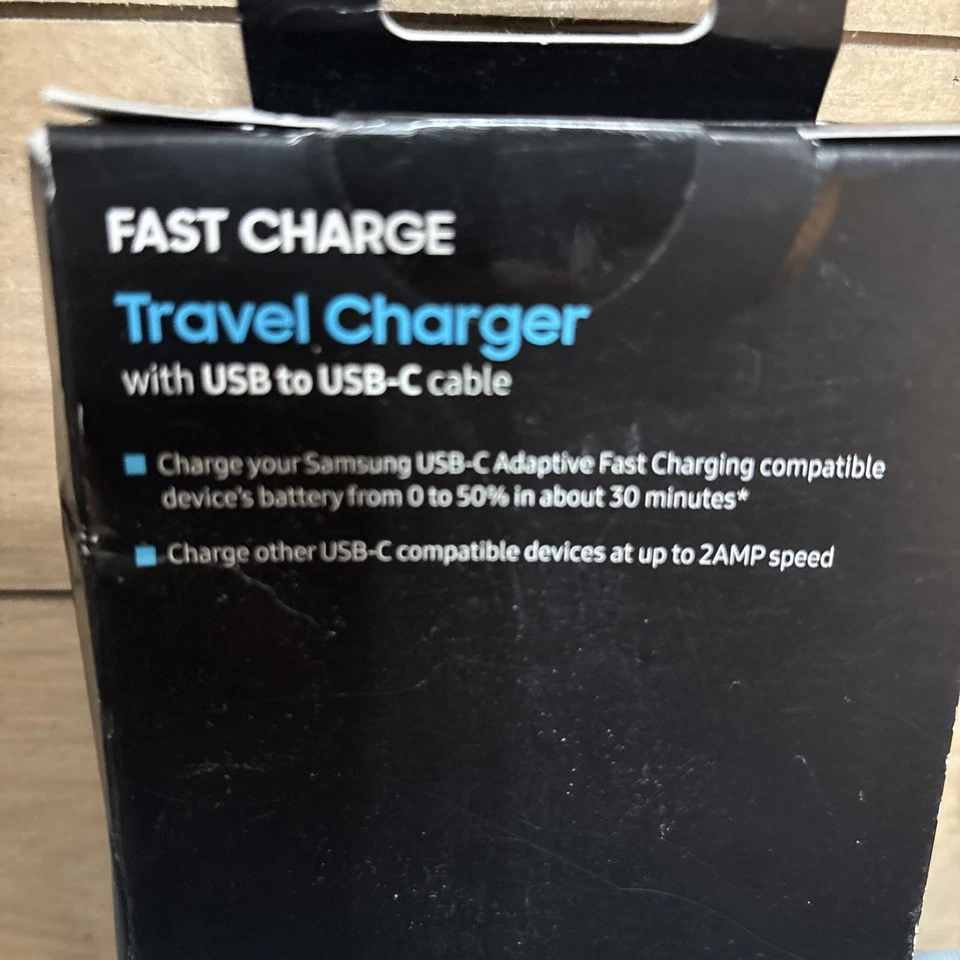 NUEVO Cargador de Pared Original Samsung - Carga Rápida USB -C Blanco EP-TA315CWEGUS Foto 3 de 4