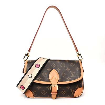 Pre-Owned Louis Vuitton Monogram Diane Brown Shoulder Bag