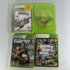 Lot Of 4 Xbox 360 Games Burnout Paradise Far cry 3 GTA 5 Pure Tested