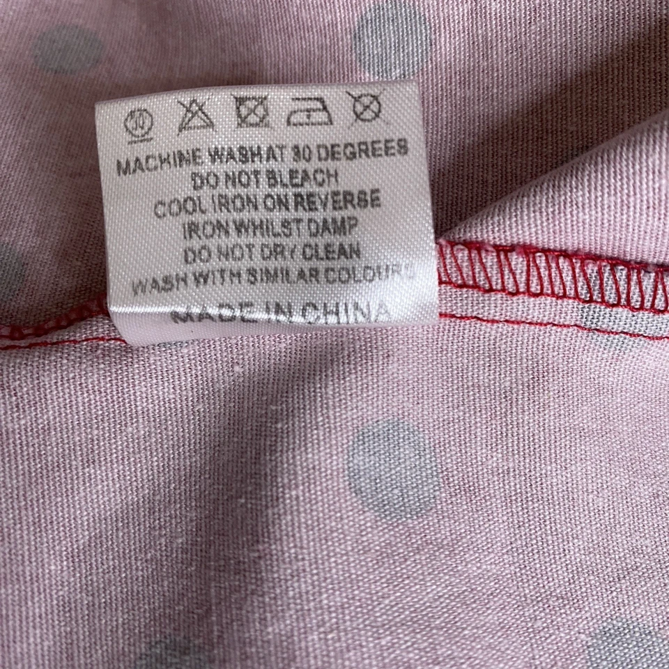 Lindy Bop Dress Women 20 Lana Red Black Polka Dot Fit & Flare Midi Pockets Retro - image 4 of 4