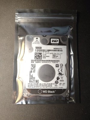 500 GB Western Digital Black WD5000LPLX 2.5'' SATA 7200RPM Hard Drive