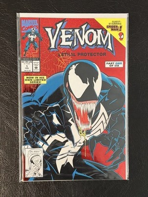 VENOM: LETHAL PROTECTOR #1 Marvel 1st Solo Series / Iconic Red Foil Cover / Key