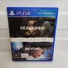 The Heavy Rain & Beyond Two Souls Collection Sony PlayStation 4 PS4  Mint Disc