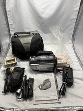 Panasonic PV-L352D Palmcorder 700x VHS-C Camcorder Bundle See Photos