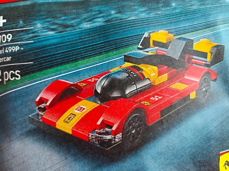 LEGO Speed Champions 30709 Ferrari 499P - Hypercar, photo 3 sur 5