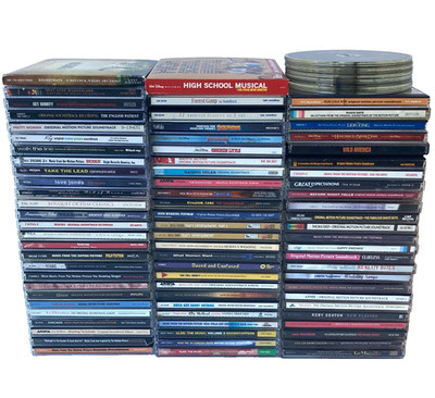 Lot of 96 Movie & TV Soundtracks/Music From The Original Motion Picture CD's