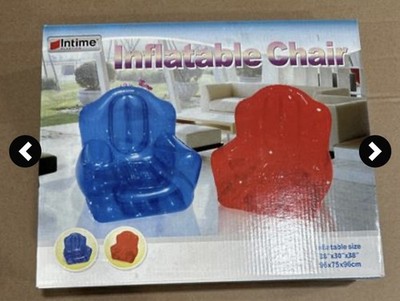 Inflatable Chair 38''X30''X38'' Blue! New!