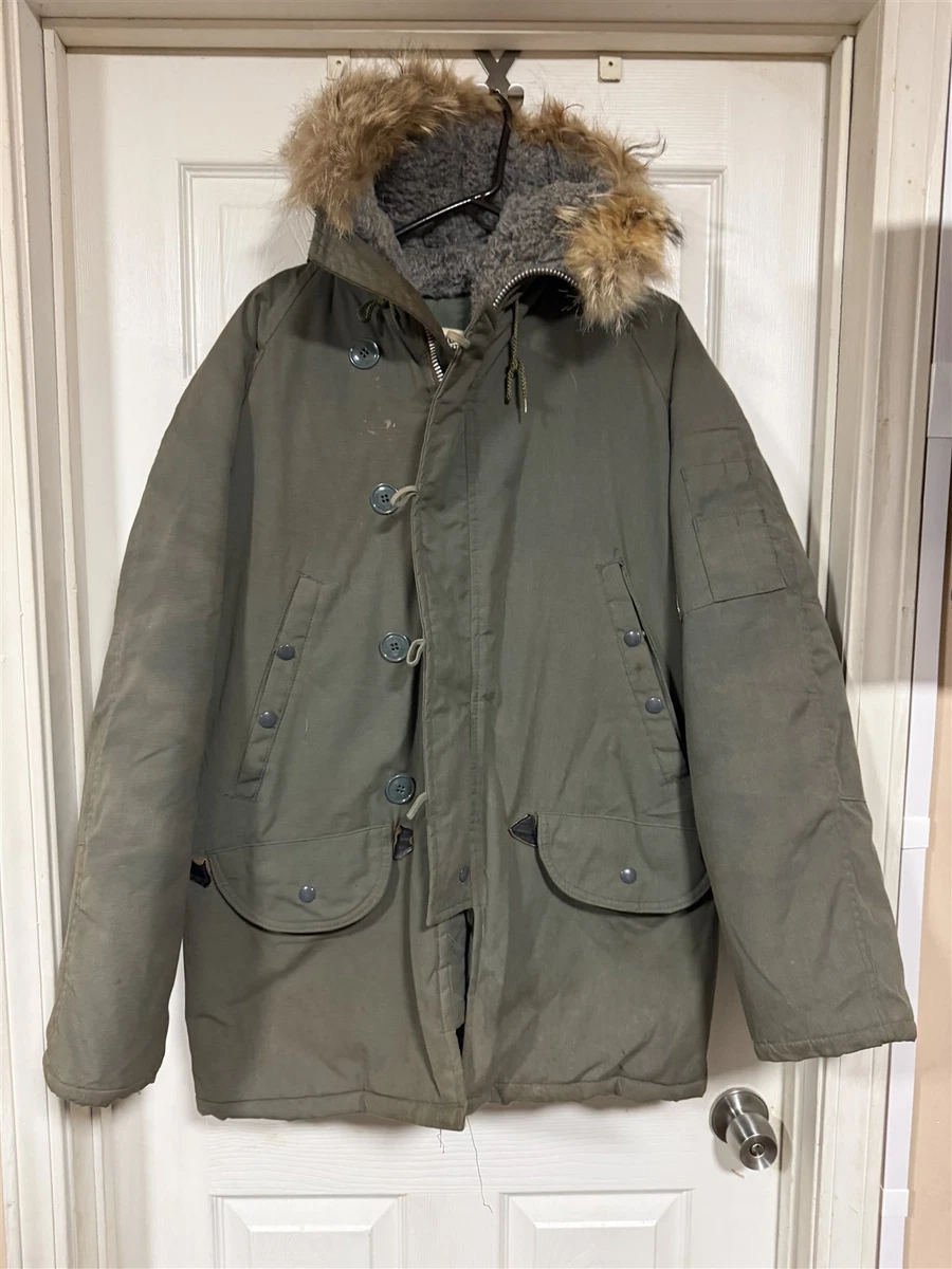 N3B ビンテージ Military Parka N 3b In Men's Coats & Jackets for sale | eBay