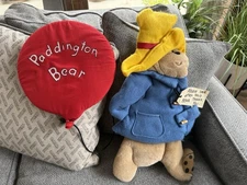 Vintage ‘90 Eden Toys Paddington Bear Wall Hanging Baby / Toddler Room Decor USA