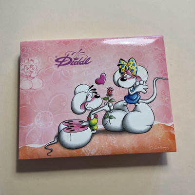 Diddl rosa Schreibset Schreibtisch-Organizer-Box mit Spiegel inkl. Zubehör
