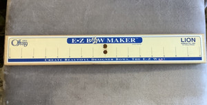 Offray EZ Bow Maker Lion Ribbon Co Vintage Made in USA