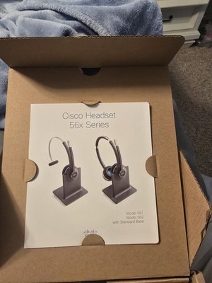 Cisco 56X Series Single-Ear DECT/Bluetooth Wireless Headset System Boom Mic