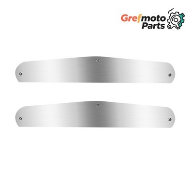 Grefmoto Pair 24'' X 4'' Universal Mud Flap Weight Aluminum 3 Stud For 24'' Wide