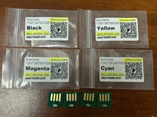 4 Toner Chip for Xerox Workcentre 7120 7125 7220 7225 Refill 1461 - 1464 