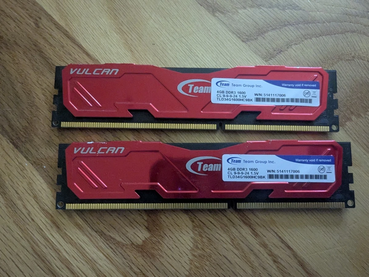 Preços baixos em Team Group DDR3 SDRAM 4 GB capacidade por Módulo