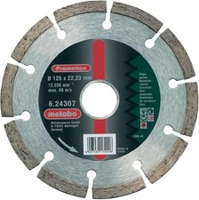 Metabo 624307000 Diamanttrennscheibe Promotion 125x22,23 mt