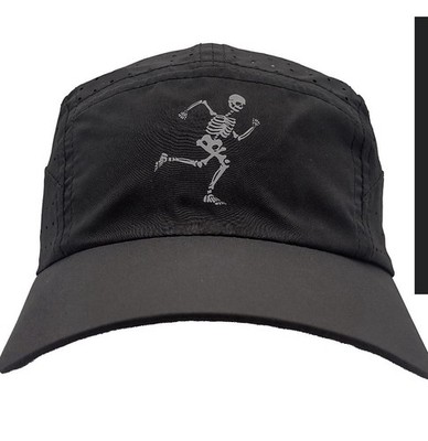 Sprints Run For Your Life Flash Reflective HyperG Hat (Unisex) Skeleton Running