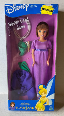2001 Disney Return to Neverland Jane Doll NIOB NRFB Hasbro
