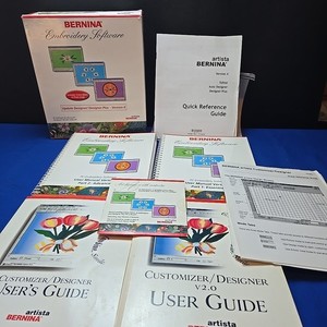 BERNINA Embroidery Software Update Designer/ Designer Plus Version 4  NO DONGLE