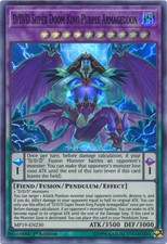 D/D/D Super Doom King Purple Armageddon - MP19-EN230 - Super Rare - 1st Edition 