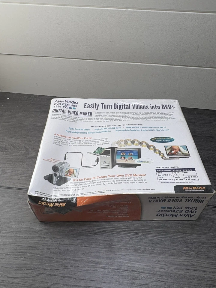 AVerMedia DVD EZMaker 1394 PCI Digital Video Maker - Image 2 of 2