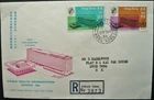 HONG KONG 20 SEP 1966 NEW W.H.O BUILDING REG. FIRST DAY COVER W/ KWUN TONG CDS