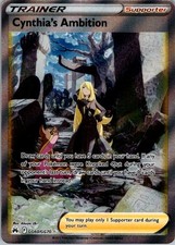 Cynthia's Ambition Holo SWSH: Crown Zenith: Galarian Gallery GG60/GG70 NM on eBay