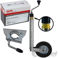 Al-Ko / Winterhoff StÜTzrad PKW AnhÄNger 150Kg ROHR-Ø 48 Mm + Klemmschelle