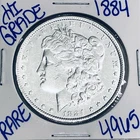 1884 MORGAN SILVER DOLLAR AUTHENTIC HI GRADE U.S. MINT COIN FREE SHIPPING 4965