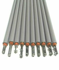 Ten 24" Caldwell Insul-Tilt Tilt Window Spiral Balances, Red, 3/8"