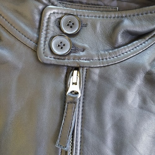 Harmont & Blaine Leather Men's Jacket FREE WorldWide Shipping FTP-5002 - Picture 5 of 12