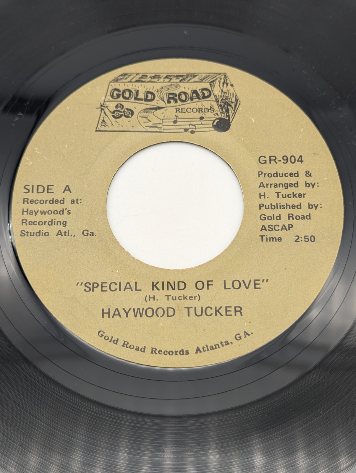 45 Rpm Haywood Tucker 1988 Special Kind Of Love Gold Road GR 904 