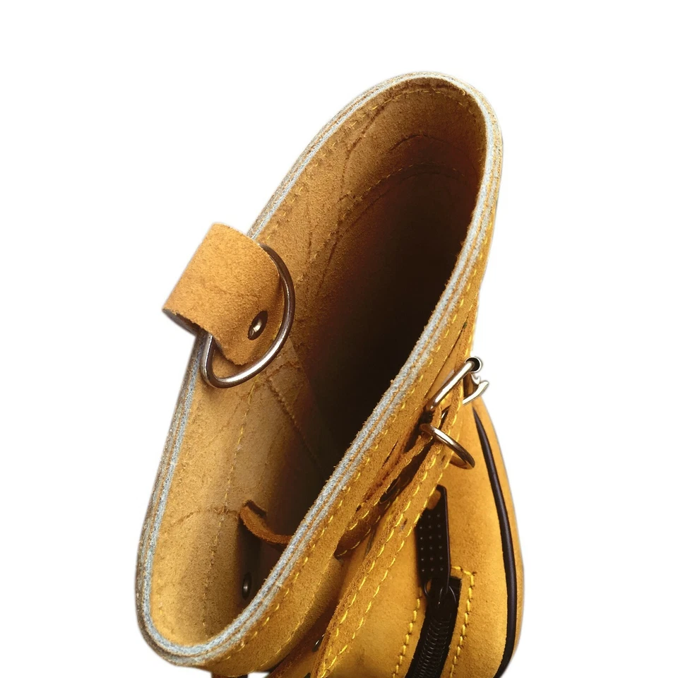 TRADITIONAL ARCHERY SUEDE LEATHER FIELD ARCHER'S CHOICE HIP ARROW QUIVER, NEW - image 4 of 4