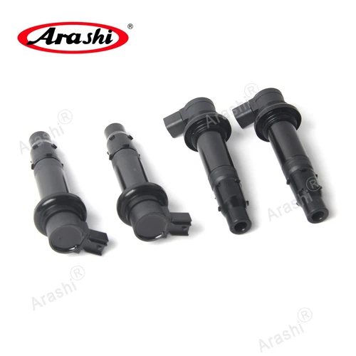 4 Ignition Coil Spark Cap For Yamaha FZ1 FZ8 2010 2011 2012 2013 2014 2015