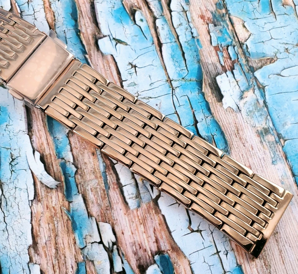 Brazalete Hadley Roma 24 mm IP Chapado en Oro Rosa Acero Inoxidable MB9274 Precio de venta sugerido por el fabricante 52 USD Foto 2 de 4