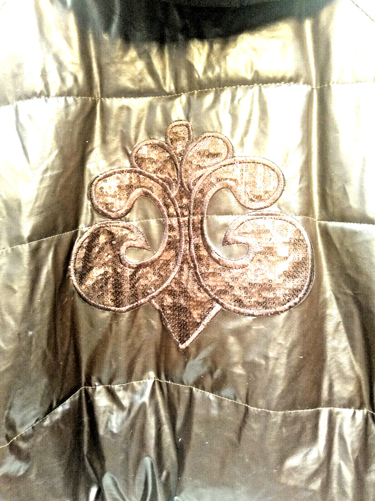 DEREON OUTERWARE brown/maroon sequins, hooded fro… - image 12