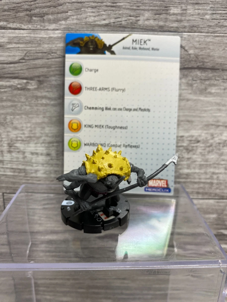 Marvel Heroclix Mutations and Monsters Miek #016 Common Figure w