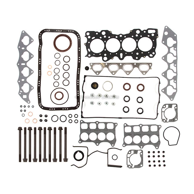 Fits 94-01 Acura Integra GS-R Type-R 1.8L DOHC Full Gasket Set Bolts B18C1 B18C5 - Image 2 of 4