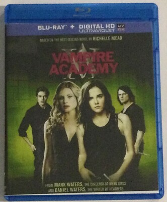 Vampire Academy (Blu-ray, 2014) Starring Zoey Deutch & Lucy Fry 