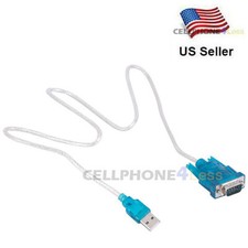 USB to RS232 COM Port Serial PDA 9 pin DB9 Adapter Cable