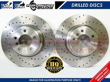 PER AUDI Q7 TOUAREG PORSCHE CAYENNE DISCHI FRENO FORATI PRESTAZIONI POSTERIORI