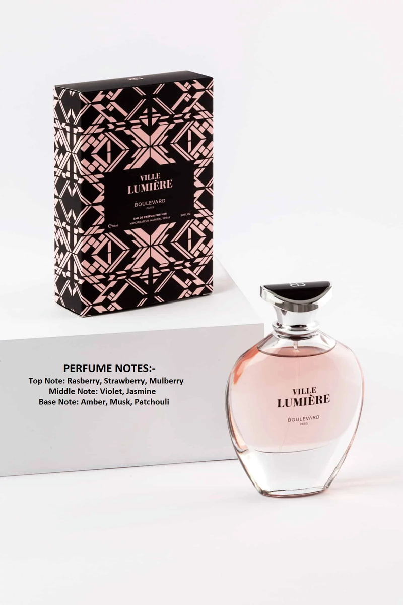 Boulevard VILLE LUMIERE EDP Paris Perfume 100ML For HER Classic