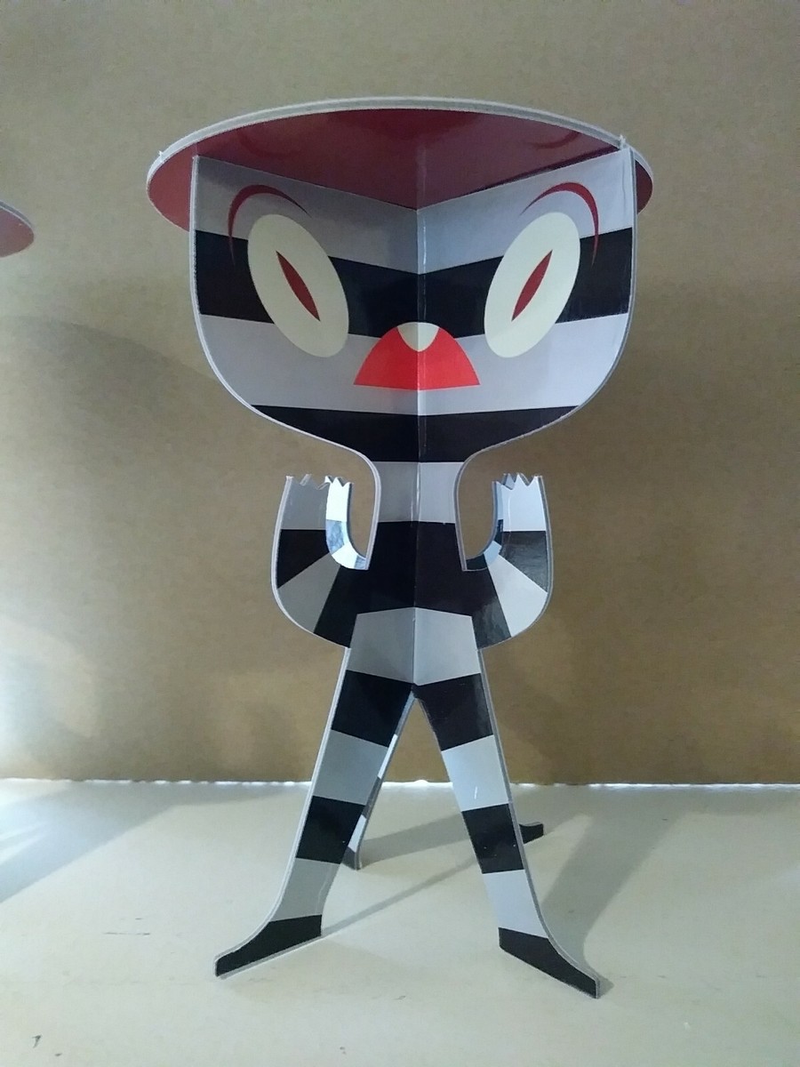 1 Tim Biskup Alphabeast Calli (2006) museum board cutout