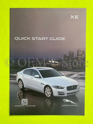 2017 Jaguar XE 25t 35t Premium Prestig 20d Owners Manual