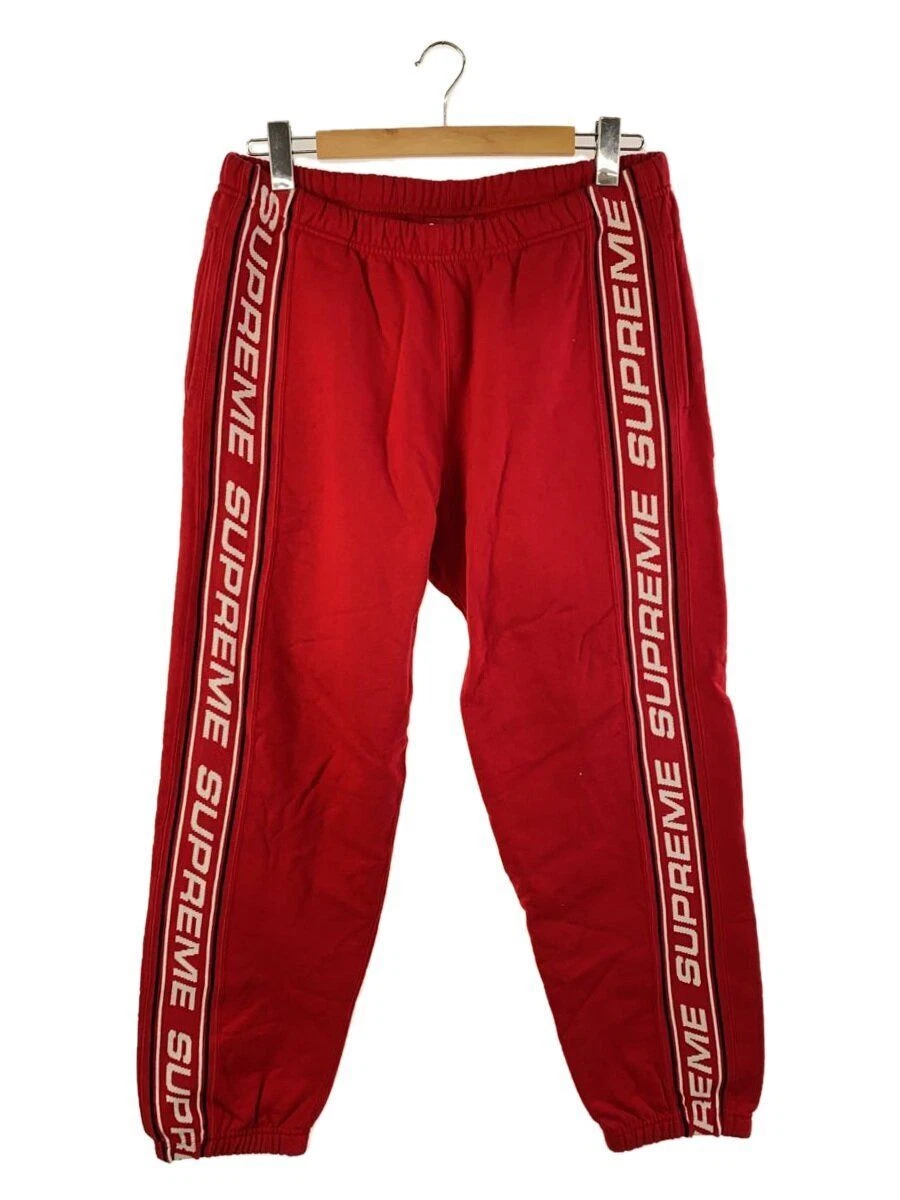 Supreme autre bas M coton rouge uni occasion
