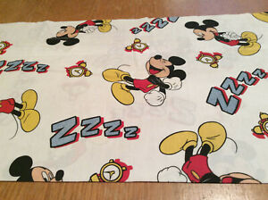 Alluring mickey valance Disney Mickey Mouse Valance 18 Long 84 Wide Rod Pocket Ebay